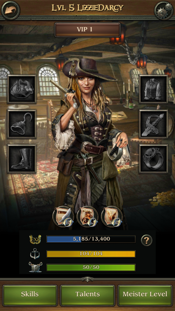 Image of Pirate Avatar in Pirates TOW