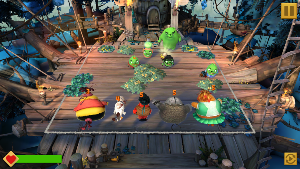 Image of Angry Birds Evolution Battle with Pigs
