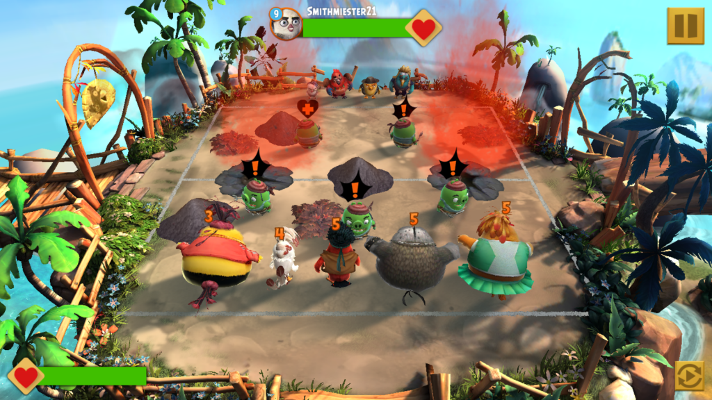 Image of Angry Birds Evolution Player vs. Player Battle