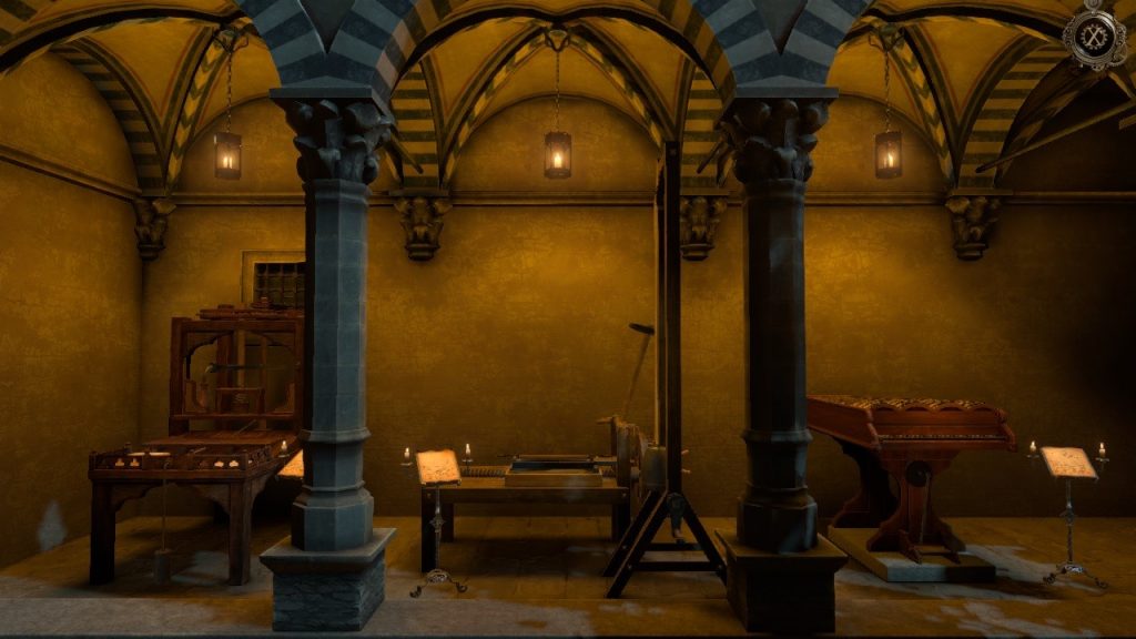 The House of Da Vinci Game Achievements Screen