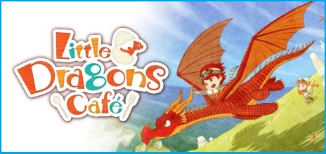 Little Dragons Cafe Title Logo