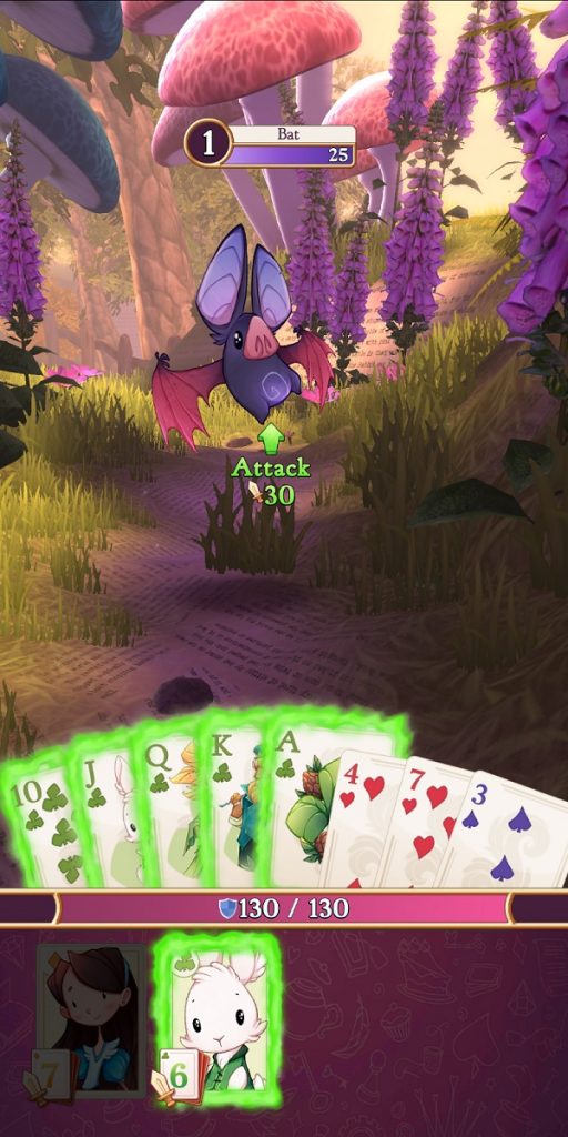 Alice Legends Battle with Run of Clubs