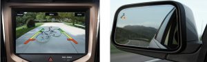 Image of the BLIS® (Blind Spot Information System) with Cross Traffic Alert