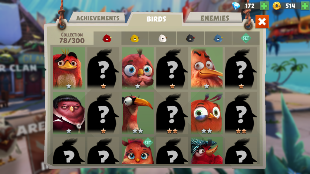 Image of Angry Birds Evolution Bird Collection