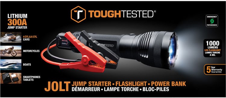 Jolt Car Battery Jumper from Tough Tested, Box Image