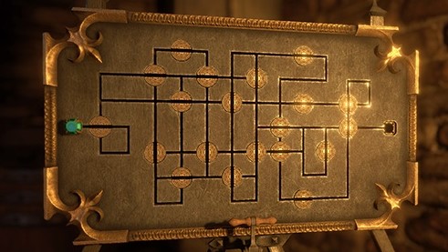 The House of Da Vinci Game Puzzle Screen