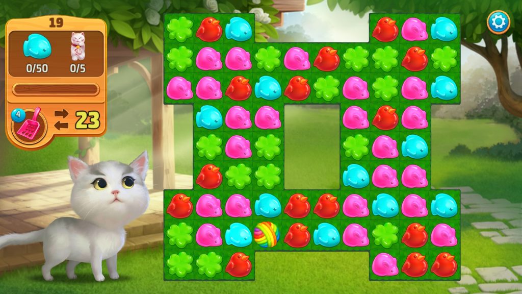 Meow Match Puzzle Screen