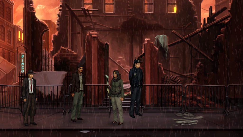 Unavowed Male Lead Burned Out Building