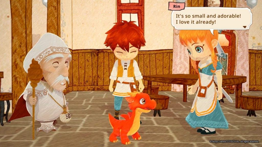 Little Dragons Cafe with Rin, Ren, Old Magician, and Dragon