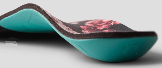 Dr. Scholl's Custom Contour 3D Printed Insoles Side View