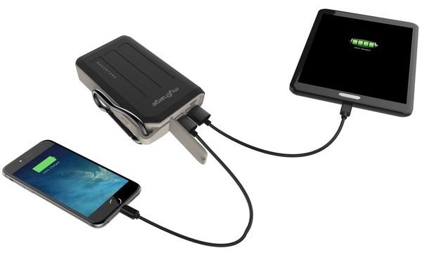 myCharge Adventure Max Portable Power Bank Charging 2 Devices