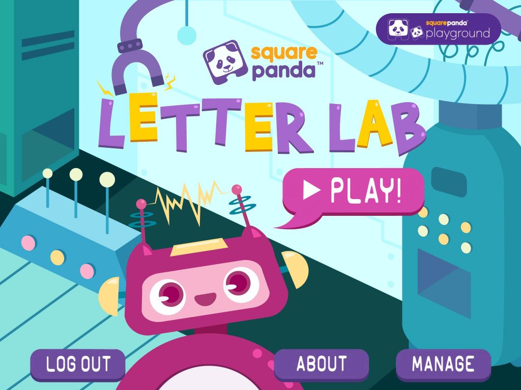 Square Panda Letter Lab