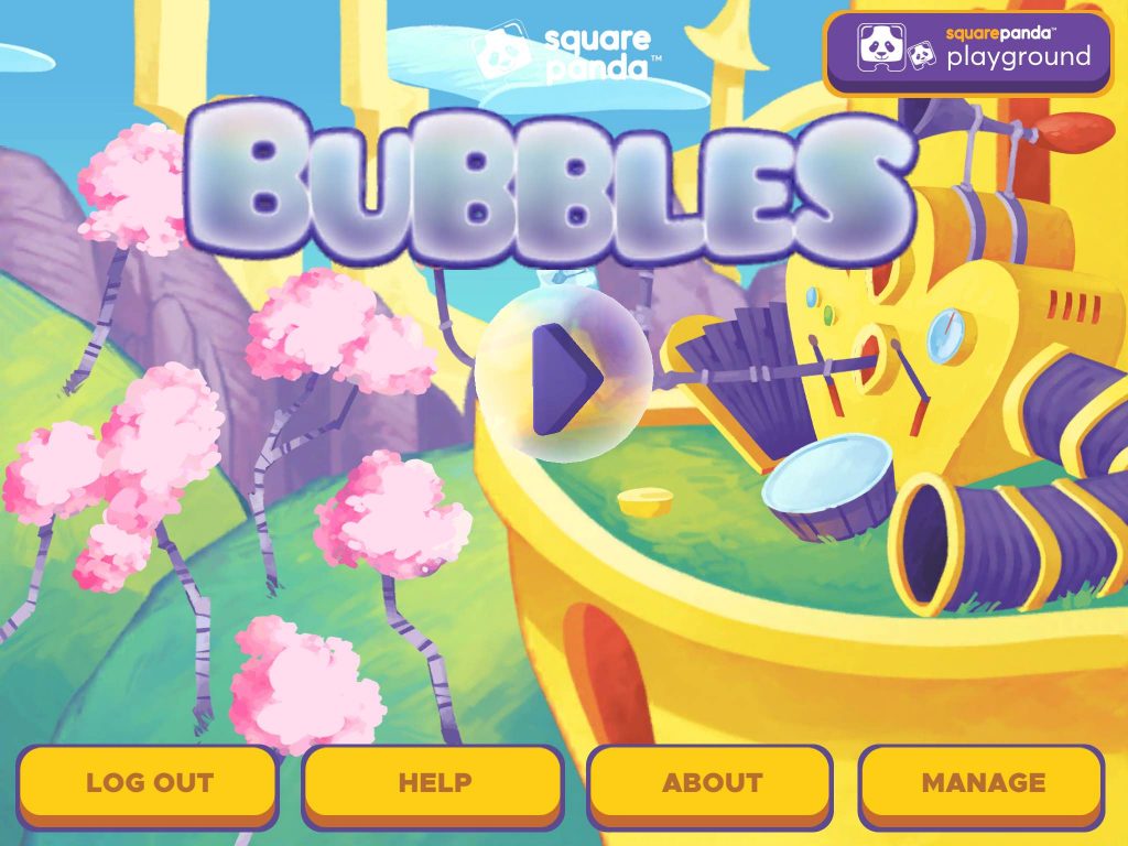 Square Panda Bubbles