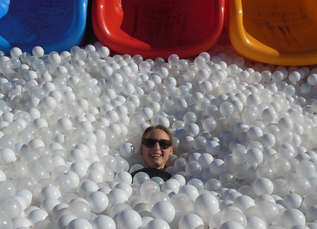Angie in Google Ball Pool CES 2020