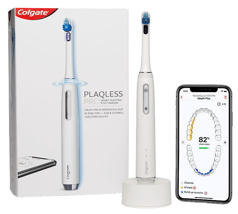Colgate Plaqless Pro Smart Toothbrush and App
