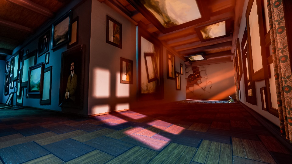 Metamorphosis Screenshot of Portrait Hallway