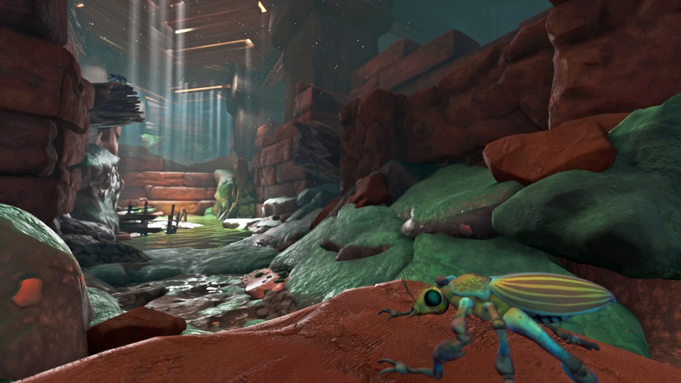 Metamorphosis Screenshot Slimy Cave Beneath Floorboards