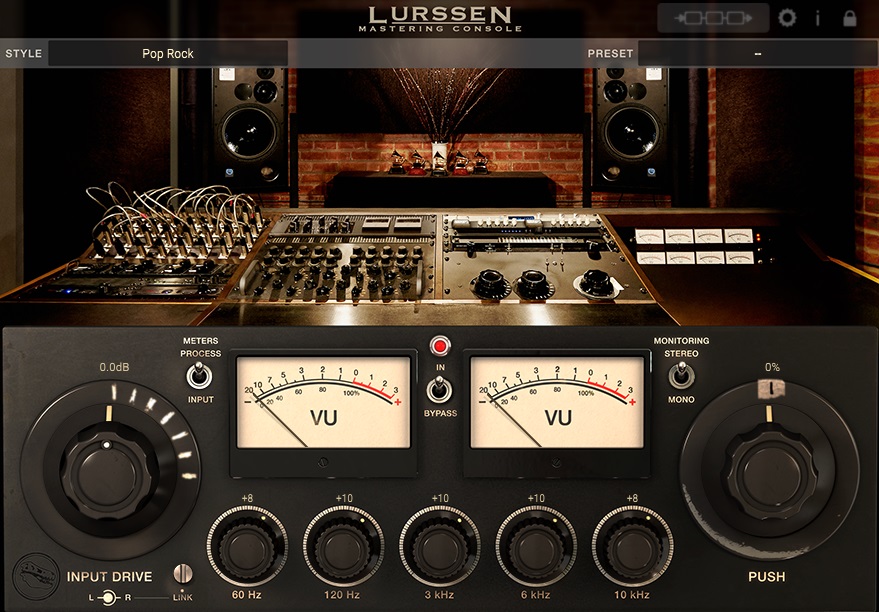 Lurssen Mastering Console Control Room View