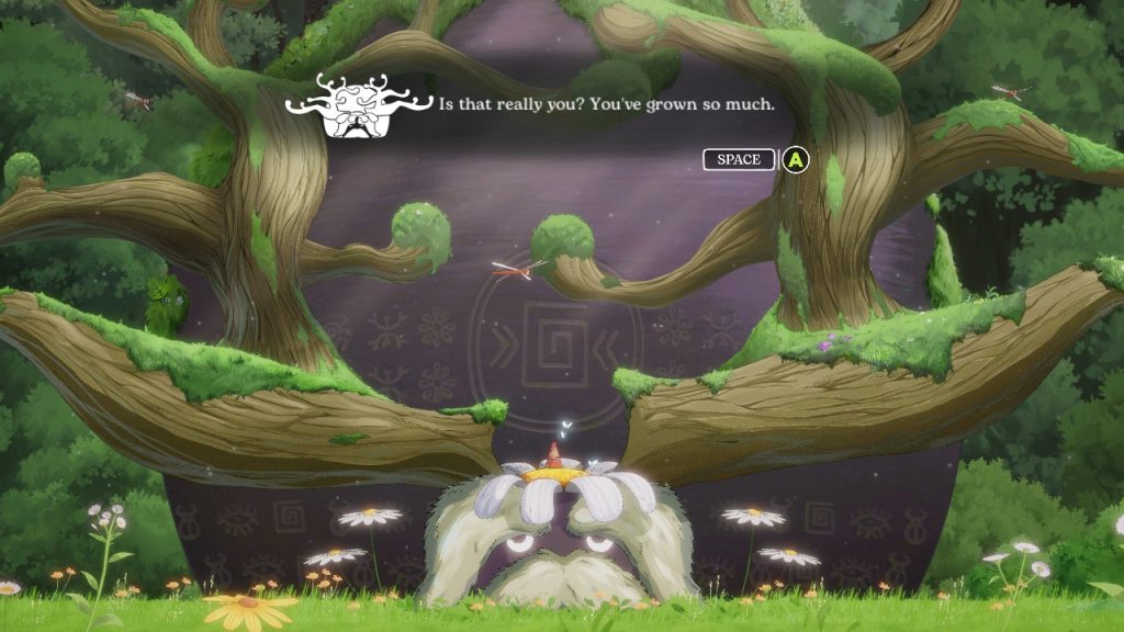 Hoa Screenshot with Giant Wise Beetle