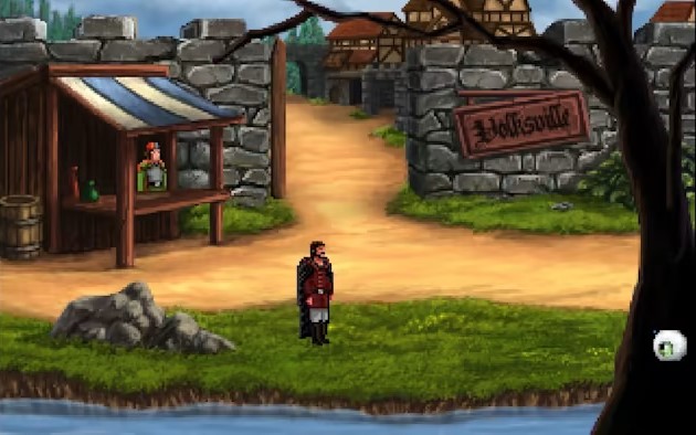 Quest for Infamy Volksville Entrance Screenshot