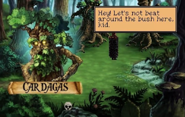 Quest for Infamy Dialogue Screenshot