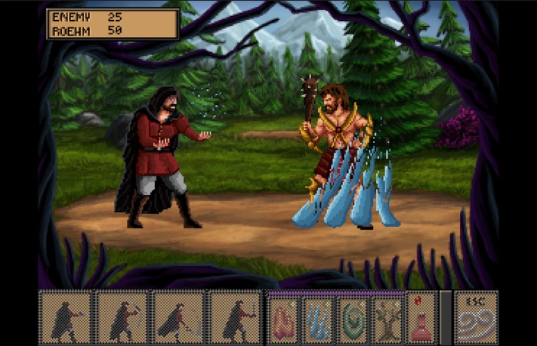 Quest for Infamy Fight Screenshot