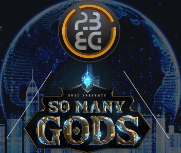 2B3D Game Logo Concept for So Many Gods